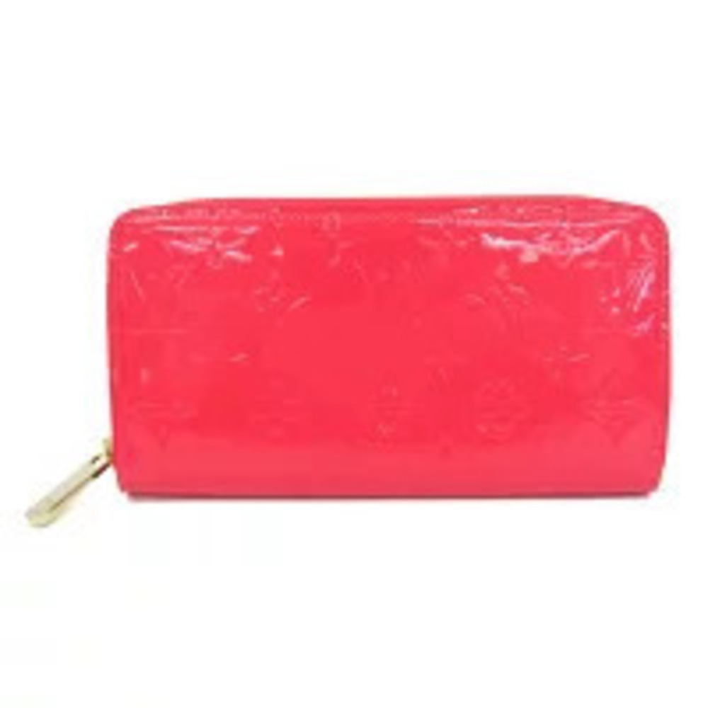 Louis Vuitton Monogram Zippy Wallet Long Bifold Hot Pink
